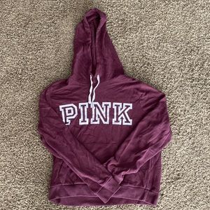 Maroon Victoria’s Secret Pink Hoodie